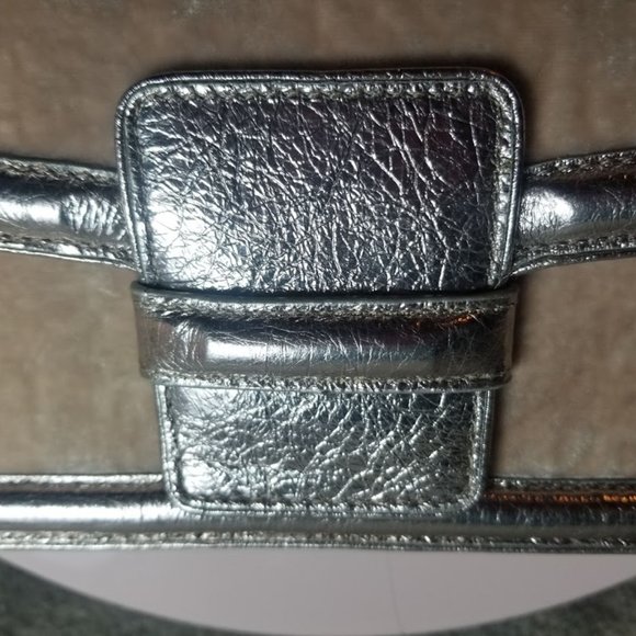 Dries Van Noten Metallic Velvet Clutch - Picture 3 of 7